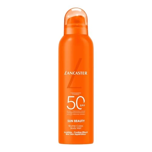 Offerta a tempo: Lancaster Sun Beauty Body Mist SPF50 – Protezione Solare per le Attività Sportive all'Aperto, Resistente all'Acqua ed al Sudore, 200 ml - 35% da 46.00 € a 30.09 €