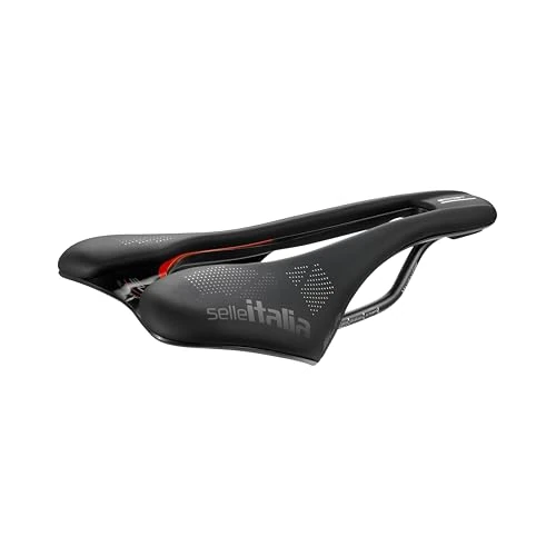 Offre limitée : Selle Italia SLR Boost KC TM Superflow - Selle Vélo Route Classique, Gel Confort, Trou Superflow, Cadre Chrome-Manganèse - Taille S3, Noir/Rouge de 144.90 € à 144.90 € (0.00% de remise)