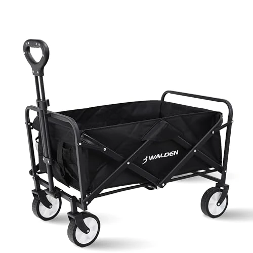 Offre limitée : Chariot de plage pliable Walden de grande capacité, stable et portable, parfait pour le sport, le shopping, le camping de 99.99 € à 99.99 € (0.00% de remise)
