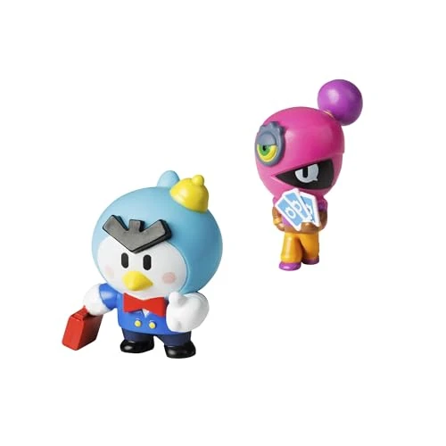 Offerta a tempo: Bizak Brawl Stars Pack 2 figure da 6 cm. in Scatola, Personaggi di Mr. P. e Tara, (64112015-2) - 0.00% da 14.01 € a 14.01 €