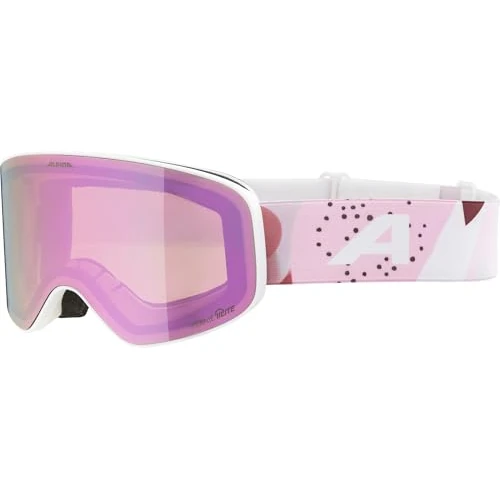 Zeitlich begrenztes Angebot: ALPINA FERNIE Q-LITE - Verspiegelte Skibrille für Kinder, Kontrastverstärkende & Polarisierte OTG Gläser, ideal für Brillenträger, Mit 100% UV-Schutz, white-rose matt/rose von 48.99 € auf 48.99 € (0.00% Rabatt)