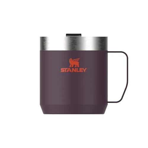 Offerta a tempo: Stanley Classic Legendary Camp Mug 0.35L - Mantiene 1.5 Ore Caldo - 3 Ore Freddo - Lavabile In Lavastoviglie - Senza BPA - Termos Da Caffè - Bicchiere Termico Da Campeggio - Plum - 34% da 35.00 € a 23.19 €