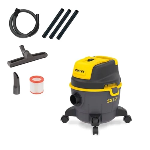 Oferta limitada: STANLEY Aspirador Multiuso SXVC15PE de sólidos y líquidos (1000 W, 15 l) de 64.90 € a 64.90 € (ahorro 0.00%)