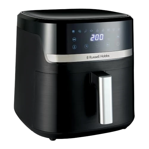 Offre limitee: Russell Hobbs Air Fryer XXL 8,3L Rapid Air (Compact, Silencieux, Pizza Ø 26cm) Friteuse sans huile (9-en-1, Cuit, gril, rôtit et plus, économe, tactile,arrêt auto, compatible lave-vaisselle) 27632-56 de 109.99 EUR a 109.99 EUR (economie 0%)