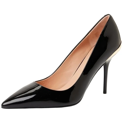 Love Moschino Women's Ja10459g0nih0000 Pump, Black, 3.5 UK