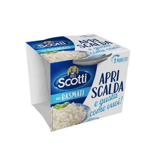 Offerta a tempo: Riso Scotti - Apri Scalda e Gusta - Riso Basmati — 50% da 1,99 € a 0,99 €