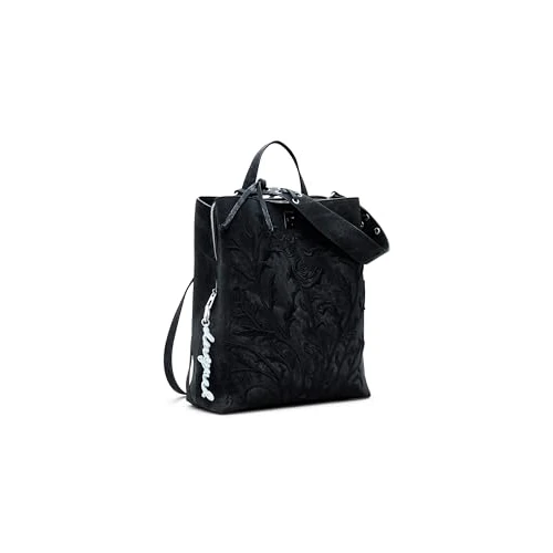 Desigual mochila de ocio Romeo Floral Sumy Mini Backpack Black negro