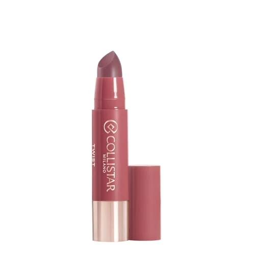 Collistar Twist Balmy Gloss, Gloss Idratante e Rimpolpante, Idratazione fino a 20H, con Acido Ialuronico, Ultra-Brillante, Tratto Preciso come un Rossetto, 2,8 g