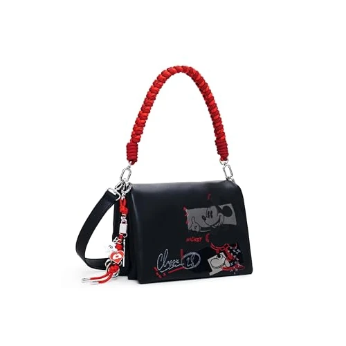 DESIGUAL BORSA DONNA NERO