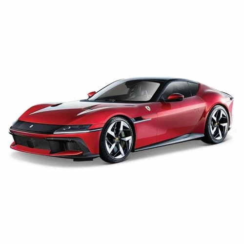Offerta a tempo: Bburago - Ferrari 12 Cilindri, Auto Diecast in Scala 1:43, Replica Dettagliata del V12 Cavallino Rampante, Design Elegante e Sportivo, Licenza Ufficiale Ferrari, Età Consigliata 3+ Anni - 49% da 13.75 € a 6.99 €