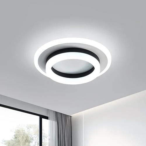 Oferta limitada: Pheashine Lámpara de Techo LED, 24W Plafon LED Moderno, Redondo Luz de Techo Acrílica para Salón, Dormitorio, Cocina, Pasillo de 29.98 EUR a 23.98 EUR (ahorro 20%)