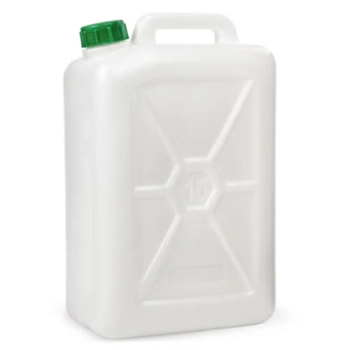 Ecoplast Bidon 15 litres, tige en plastique, neutre, 15 l