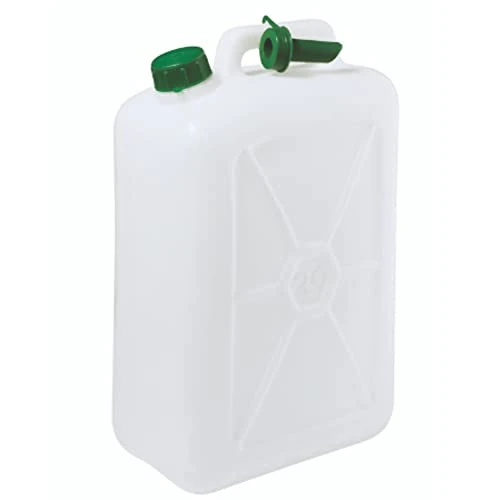 Ecoplast Jerrycan 20 liter, kunststof vat neutraal, 20 l