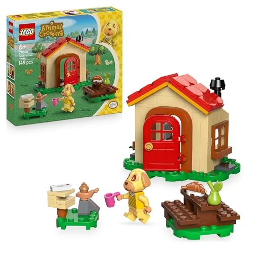 Offerta a tempo: LEGO Animal Crossing La Casetta di Dora - Giocattolo con Minifigure, Pianoforte, Tavolo da Picnic, Accessori e Cibo - Regalo per Gamer, Bambine, Bambini e Fan da 6 Anni in su - 77058 - 37% da 19.99 € a 12.59 €