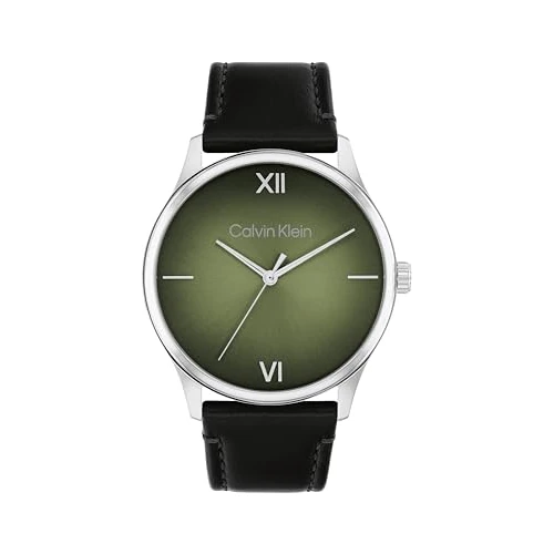 Limited offer: Calvin Klein Three Hand Quartz Movement Watch for Men Ascend Collection with Stainless Steel Mesh Bracelet or Leather Strap from 114.94 EUR to 114.94 EUR (save 0%)
