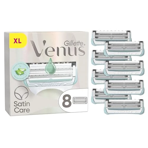 Oferta ograniczona: Gillette Venus do włosów i skóry strefy intymnej, 8 zapasowych żyletek do golenia z 49.99 EUR na 24.45 EUR (znizka 51%)