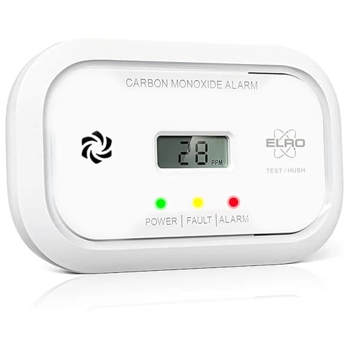 Limited-time offer: 2-Pack ELRO FC5003 Carbon Monoxide Alarm and Detector | 10-Year Sensor Life | CO Alarm with 3 Year Battery replaceable | Complies to EN50291 from 23.64 GBP to 23.64 GBP (save 0%)