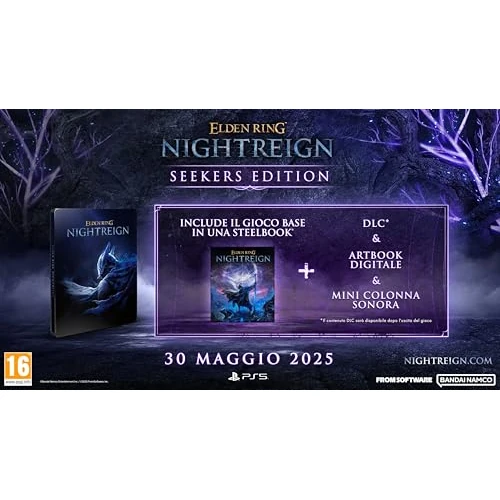 Offerta a tempo: Elden Ring Nightreign Seekers Edition PS5 - 49% da 54.99 € a 27.87 €