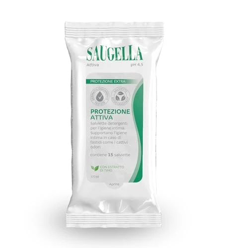 SAUGELLA ATTIVA SALVIETTINE15P