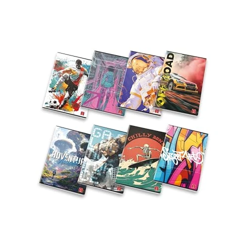 Oferta limitada: Pigna, Cuaderno Surtido Infantil, folio 15x20,3 cm, 80 páginas + guarda, papel 80 g/m², interior 4M, cuadrado 4 mm, Tapas surtidas, 10 unidades de 9.97 € a 9.97 € (ahorro 0.00%)