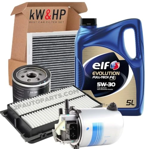 Offerta a tempo: KIT TAGLIANDO 4 FILTRI PER KADJAR QASHQAI II 1.5 DCI CON OLIO MOTORE ORIGINALE 5LT LITRI 5W30 - 0.00% da 126.79 € a 126.79 €
