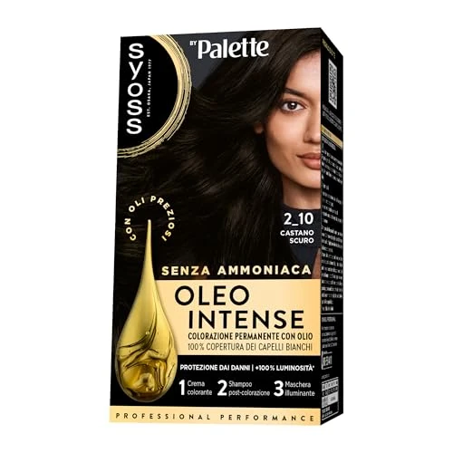 Offerta a tempo: Syoss by Palette Oleo Intense, 2-10 Castano Scuro - 6% da 8.19 € a 7.68 €