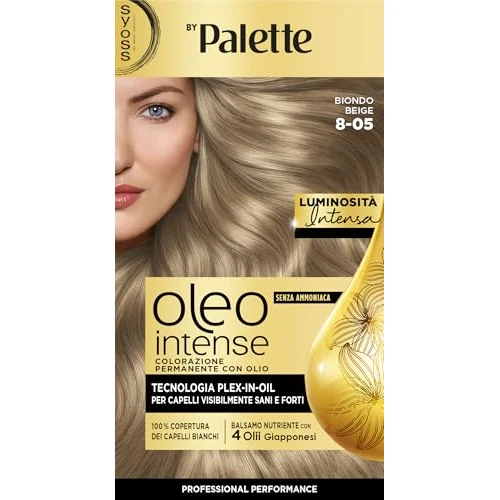 Offerta a tempo: Syoss by Palette Oleo Intense, 8-05 Biondo Beige - 22% da 8.19 € a 6.39 €