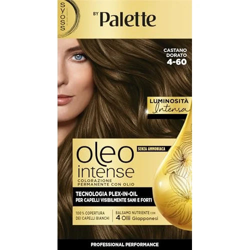 Offerta a tempo: Syoss by Palette Oleo Intense, 4-60 Castano Dorato - 20% da 8.19 € a 6.59 €
