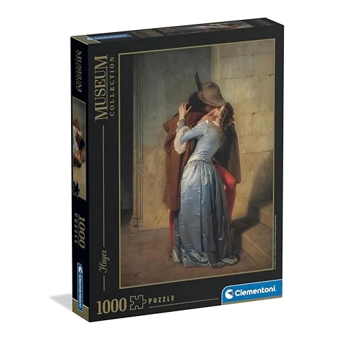 CLEMENTONIPUZZLE DLA DOROSŁYCH, PZL 1000 HQC MUSEUM THE KISS - HAYEZ 2025, MADE IN ITALY, 39994