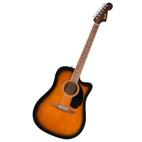 Offerta a tempo: Fender CA Debut Redondo Dreadnought CE, Chitarra Acustica, Chitarra per Principianti, con garanzia di 2 anni, 2 Tone Sunburst - 19% da 164.99 € a 132.99 €