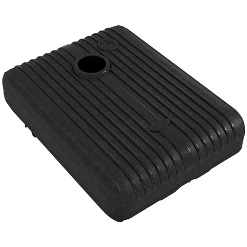 Offerta a tempo: Outsunny Base per Ombrellone da Giardino in HDPE Riempibile 130mm Nero - 35% da 43.95 € a 28.49 €