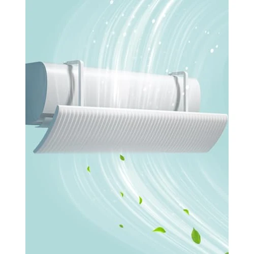 Offerta a tempo: chochoyah Deflettore Condizionatore, Deflettore Aria Condizionata Regolabile, Deflettore Condizionatore Universale, Deviatore Aria Condizionatore per Casa/Ufficio/Camera Bianco - 23% da 26.97 € a 20.81 €