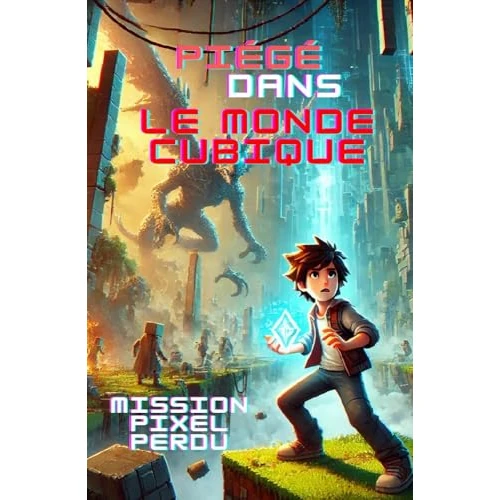Piégé dans l'univers des blocs: Mission Pixel Perdu (French Edition)