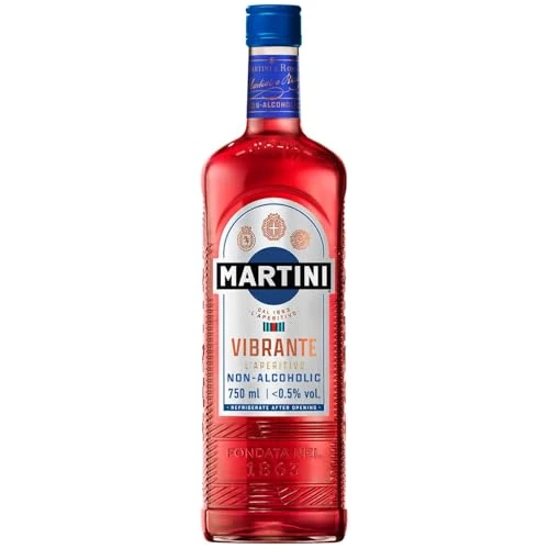 Offre limitée : MARTINI Vibrante Apéritif non alcoolisé, 75 cl / 750 ml, Élaboré avec des plantes aromatiques de qualité supérieure de 12.00 EUR à 8.59 EUR (remise 28%)