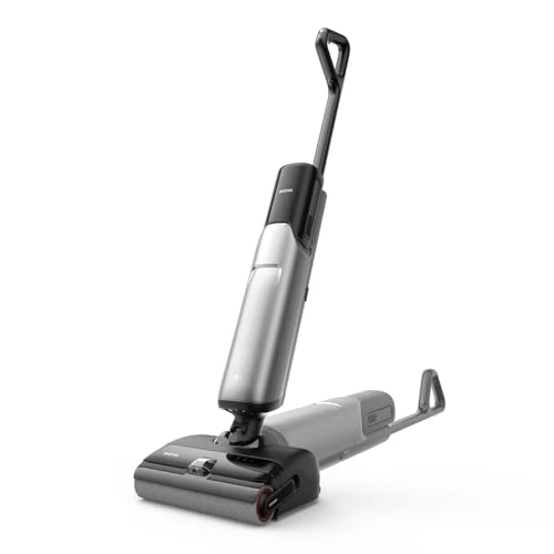 Mova X4 Pro Odkurzacz na mokro i na sucho, pranie w ciepłej wodzie, zapobiegające plątaniu, samoczyszczenie 100 C, ssanie 20 kPa, stacja wkładania, szczotka LED, podwójna krawędź, inteligentna