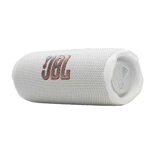 Offerta a tempo: JBL Flip 7 Speaker Bluetooth Portatile Wireless, 16 Ore di Autonomia, Impermeabile IP68, Resistente alla Polvere e Antiurto, Suono JBL Pro con AI Boost, Connessione Multi-Speaker Auracast, Bianco - 37% da 149.99 € a 94.82 €