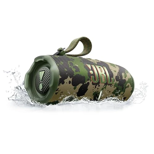 Offerta a tempo: JBL Charge 6 Speaker Bluetooth Portatile Wireless, 28 Ore di Autonomia, Impermeabile IP68, Resistente alla Polvere e Antiurto, Suono JBL Pro con AI Boost, Connessione Multi-Speaker Auracast, Squad - 38% da 199.99 € a 123.64 €