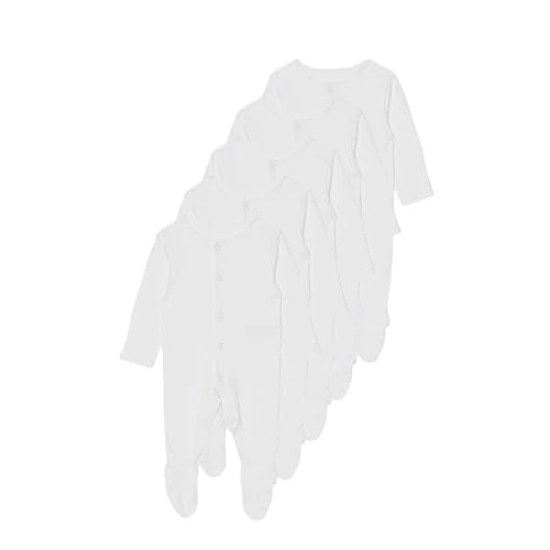 Oferta limitada: Marks & Spencer Pack de 2 Pijamas Entero para bebé 100% algodón (2 kg-3 años) Blanco Niños Unisex 0-3 Meses de 20.00 € a 9.50 € (ahorro 53%)