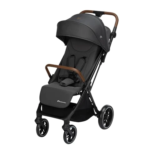 Beperkte aanbieding: Bebeconfort Indra, Kinderwagen, 0-4 jaar (22 kg), Snelle Automatische Opvouwbare Kinderwagen, Geïntegreerde Vering, Compacte Kinderwagen, Vlakke Ligpositie, Compatibel met Autostoel, Mineral Graphite van 229.99 EUR naar 129.99 EUR (besparing 43%)