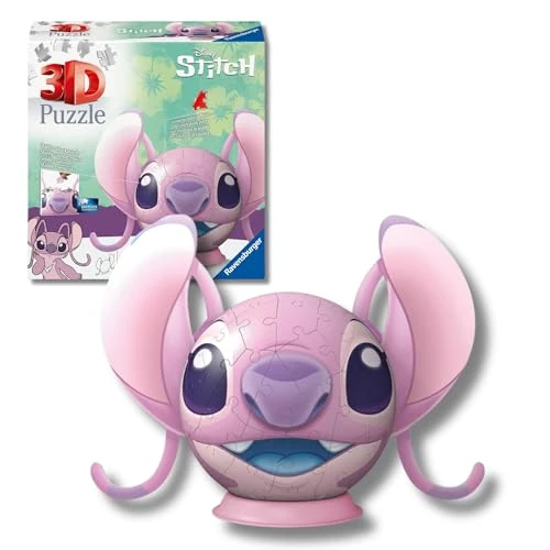 Offerta a tempo: Ravensburger - Puzzle 3D Disney Stich - Angel — 41% da 19,95 € a 11,86 €