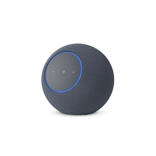 Amazon Echo Studio (nouvelle génération) : format compact, audio 3D immersif et Dolby Atmos (graphite)