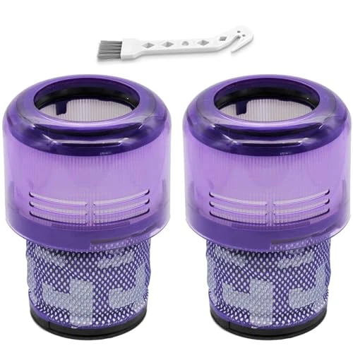 EFOTIML 2 Pack Vacuum Filters Replacement for Dyson V11 Torque Drive V11 Animal V11 Complete V11 Extra V15 Detect V15s Detect Submarine Vacuums, dyson replacement filters,Compare to Part 970013-02