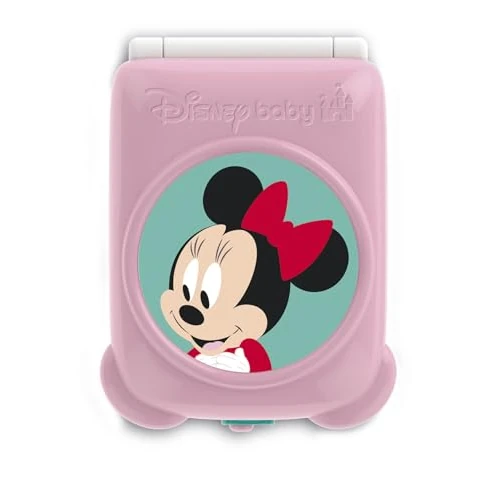 Offre limitée : Clementoni Disney Baby - Minnie Flip Phone, téléphone Enfant 9-36 Mois, Centre d'activité avec 4 Touches pour stimuler Le Jeu Imitation avec lumières et Sons, 17515 de 19.05 € à 14.90 € (22% de remise)