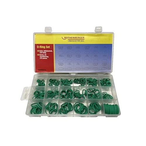 Oferta limitada: ROTHENBERGER Industrial Juego de juntas tóricas verde 270 piezas de 14.50 € a 14.50 € (ahorro 0.00%)