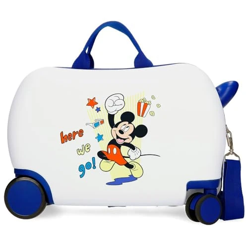 Offerta a tempo: Disney Joumma Mickey & Minnie Valigia per bambini Multicolore 45 x 31 x 20 cm Rigido 1,8 kg Chiusura a combinazione laterale ABS 1,8 kg 27,9 L Bagaglio a mano, multicolore, Taglia unica, Valigia per - 11% da 69.99 € a 62.30 €
