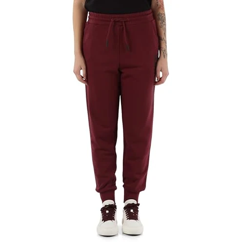 Zeitlich begrenztes Angebot: Karl Lagerfeld Jeans Damen Text Logo Slim Sweatpant Zinfandel XS von 99.00 € auf 49.50 € (50% Rabatt)