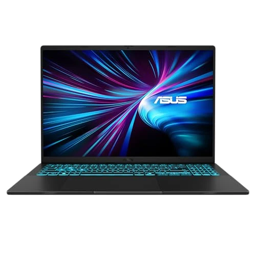 ASUS Vivobook 16 V3607VM#B0DXQDHTDN, Notebook mit 16-Zoll-Monitor, Anti-Glare, 144 Hz, Prozessor Intel Core 7 240H, RAM 16 GB, 1TB SSD, NVIDIA GeForce RTX 5060 8 GB GDDR7, Win 11Home, Schwarz