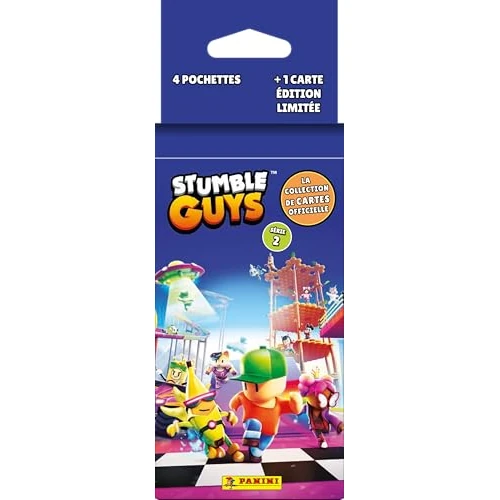 Oferta limitada: Panini Stumble Guys Trading Cards 2 Blister 4 Bolsillos + 1 Tarjeta de edición Limitada (005222KBF4) de 10.73 € a 10.73 € (ahorro 0.00%)