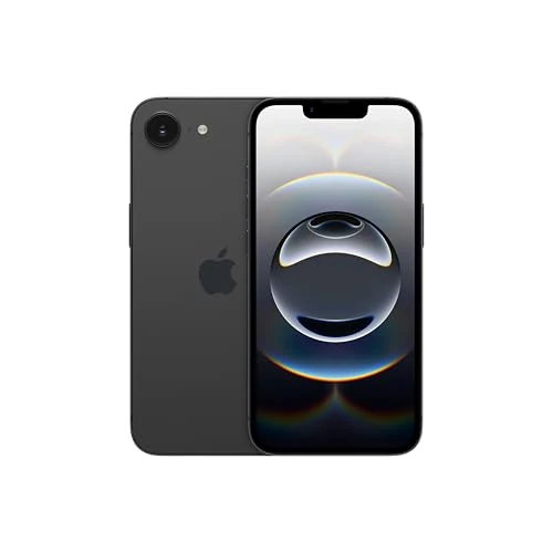 Offerta a tempo: Apple iPhone 16e 256 GB: progettato per Apple Intelligence, con chip A18, un’autonomia grandiosa, fotocamera Fusion da 48MP e display Super Retina XDR 6,1''; Nero - 20% da 749.00 € a 599.00 €