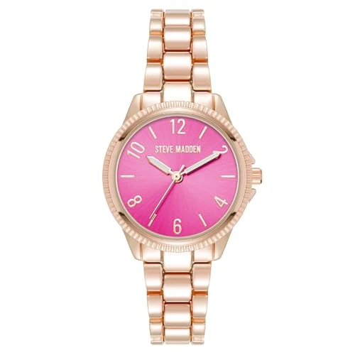 Limited offer: Steve Madden Women's Bracelet Watch from 30.04 EUR to 20.99 EUR (save 30%)